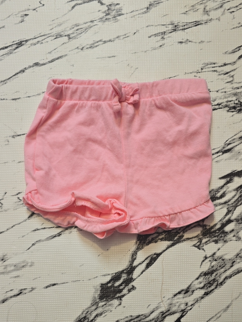 The Children's Place Pink Ruffle Hem Girls Shorts